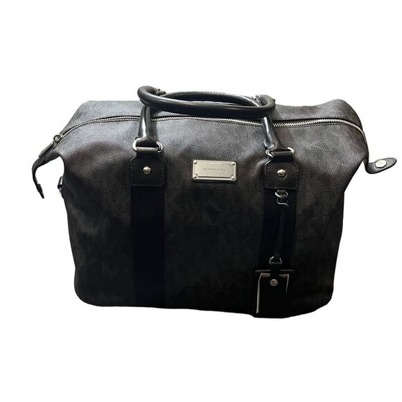 Michael Kors Travel Large‎ Weekender Black Bag NO CROSSBODY STRAP $398 - Picture 1 of 11